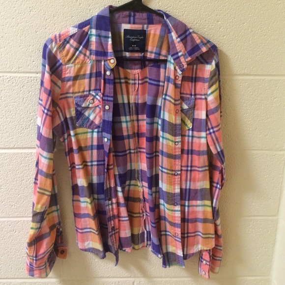 American Eagle Flannel Shirt