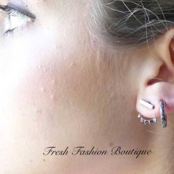 Sunhara Pyramid Ear Jacket - Picture 2 of 3