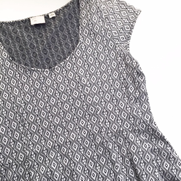 Anthropologie Tops - Anthropologie Gray Lace Peplum Top