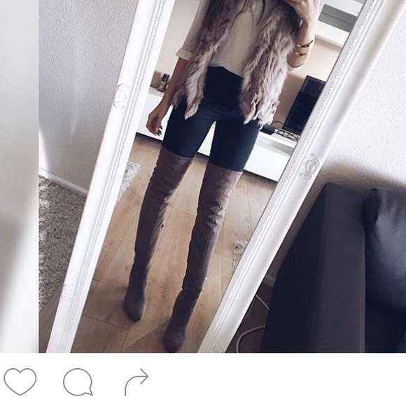 Thigh high boots over the knee