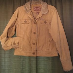 Tan Corduroy Aeropostale jacket