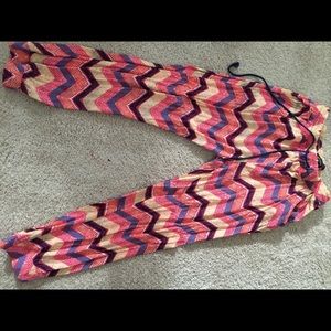 Chevron pants