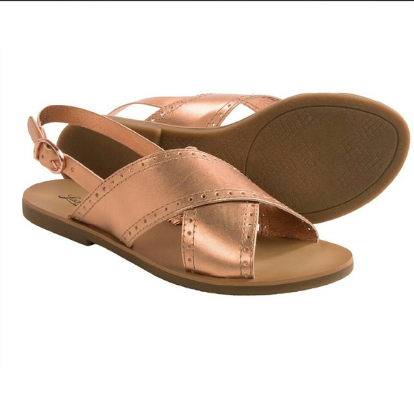 NWT Lucky Brand Birchess Sandals - Leather