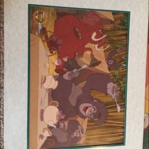 Tarzan lithograph