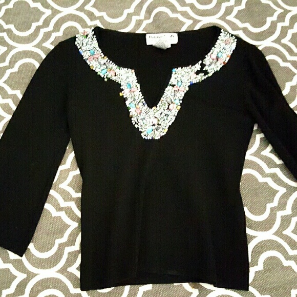 Joseph A embellished blouse
