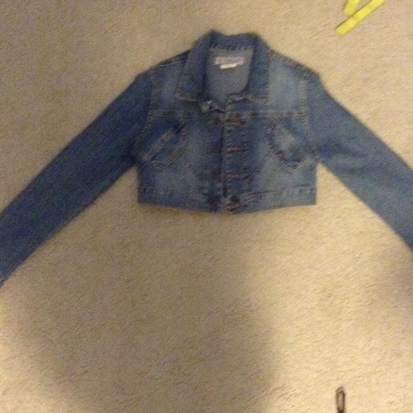 Large half jean jacket - Picture 1 of 2