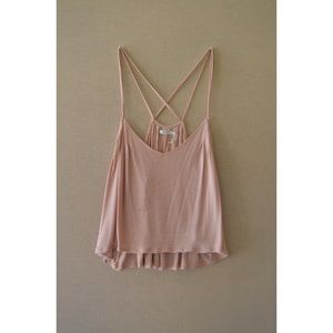 Urban Outfitters Rose Pink Crop Top