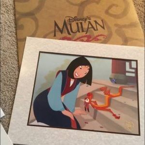 Mulan lithograph