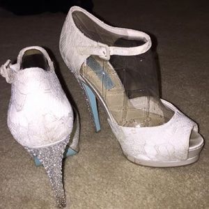 Betsey Johnson "Veil" heels
