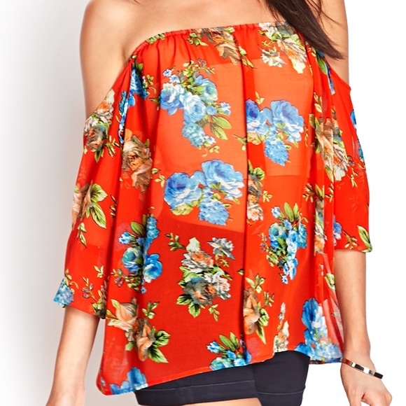 Forever 21 Off Shoulder Blouse.