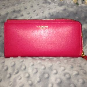 Coach Pink Wallet