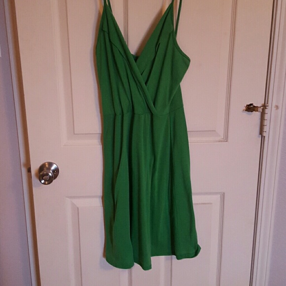 Green dress