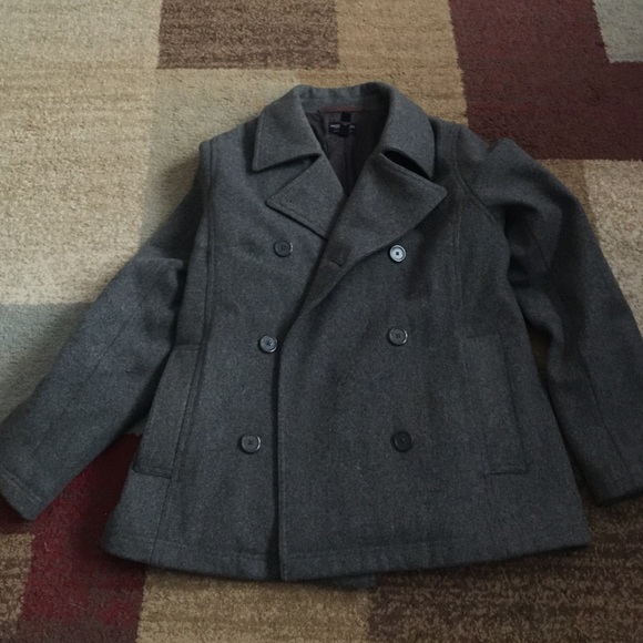 American Eagle size L wool pea coat
