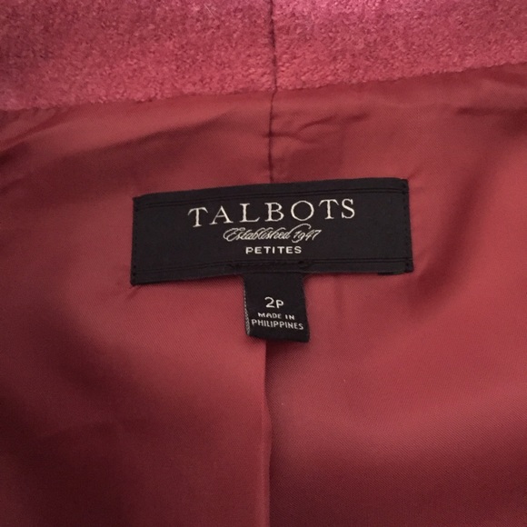 Talbots wool & rayon jacket - Picture 4 of 4