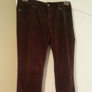 Size 4 velour Old Navy pants