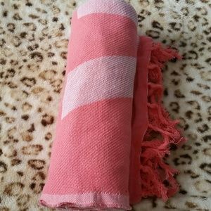 Vs pink beach blanket!