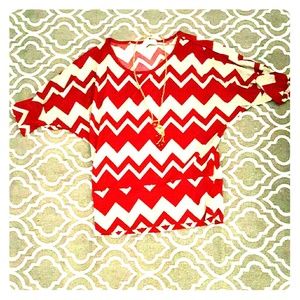 SOLD. New Cute blouse with necklace