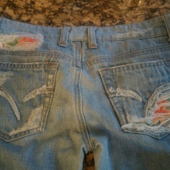 Joe's Jeans size25 Premium Foral Floral Socialite - Picture 2 of 3