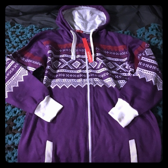 Hooded Purple Onesie