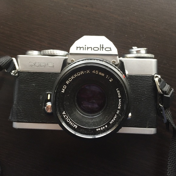 Minolta XD5 film camera