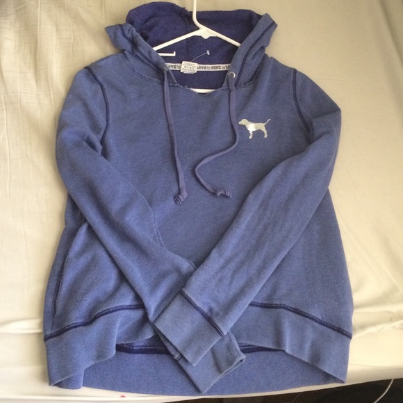 Pastel blue Victoria secret sweater.