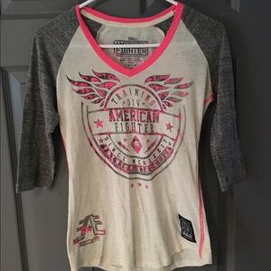 American fighter t-shirt