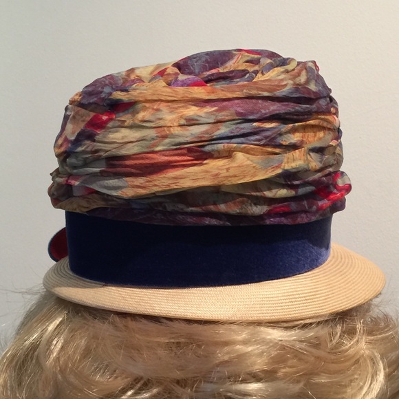 Vintage straw hat - Picture 2 of 2