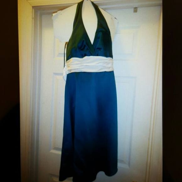 Teal Dress
