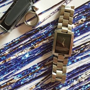 Movado • Eliro •Rectangle• Stainless steel  Watch