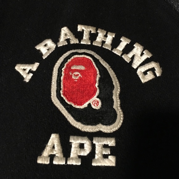 BATHING APE LEATHER VASITY!! BAPE!! - Picture 2 of 4
