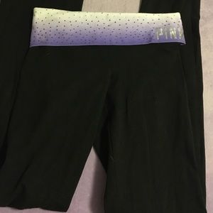 Vs pink boot cut yoga pants xs