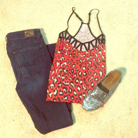 Maurices Tops - Cheetah Printed Tank