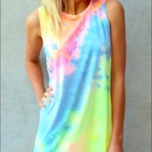 Muscle Tie Dye Dress