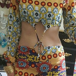 Two piece romper cute boho shorts and top NEW