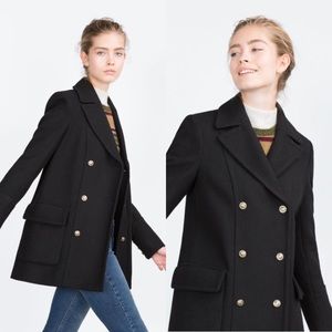 ‼️EVERYTHING MUST GO‼️ Zara Peacoat