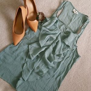 SOLD SOLD SOLD!!  Sage sleeveless top.