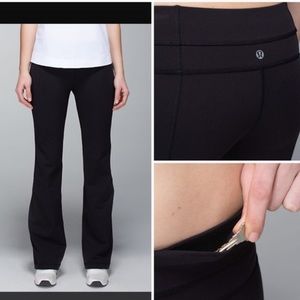 lululemon groove pants black