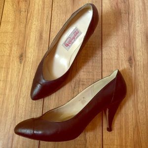 Vintage Pappagallo Heels in Navy