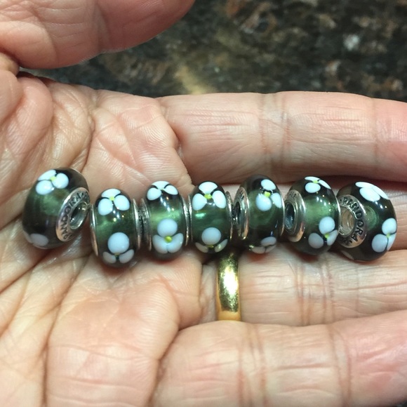 ❌❌❌SOLD❌❌❌Set of 3 pandora Murano charms❌❌❌SOLD❌❌❌