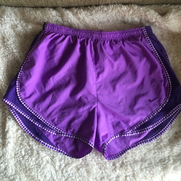 Purple Nike Dri-Fit Tempo Shorts