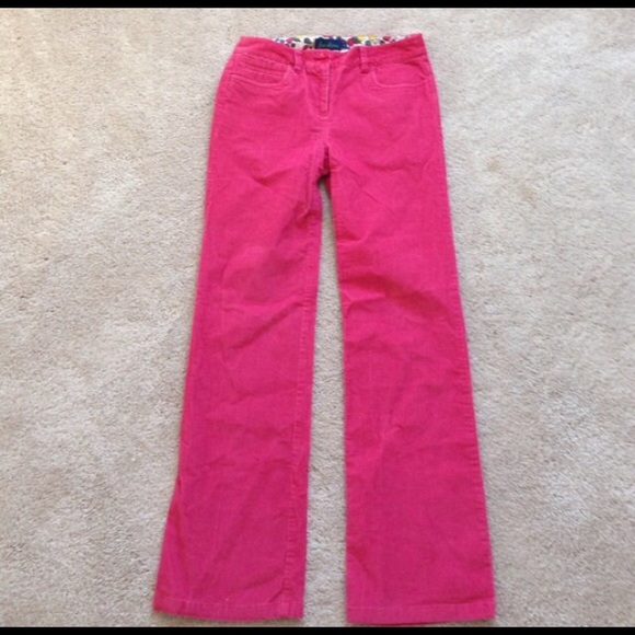 Boden Rasberry Color Strech Cords