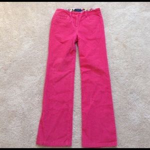 Boden Rasberry Color Strech Cords