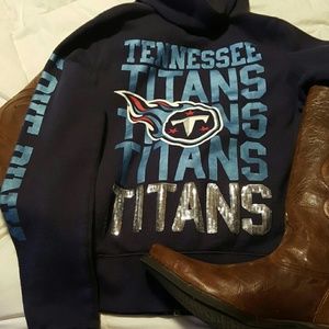 Victorias Secret PINK Bling Front Zip Hoodie