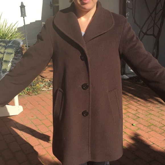 Cinzia Rocca Italian Pure Virgin Wool Coat