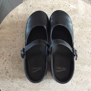Dansko Black Mary Janes