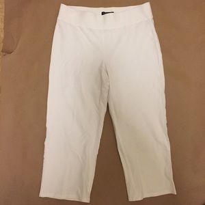 Eileen Fisher Flare White Pants
