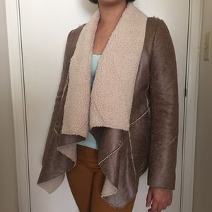 Forever 21 shearling jacket