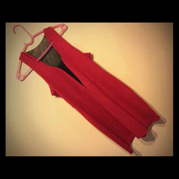 Little Red Party Dress Size L