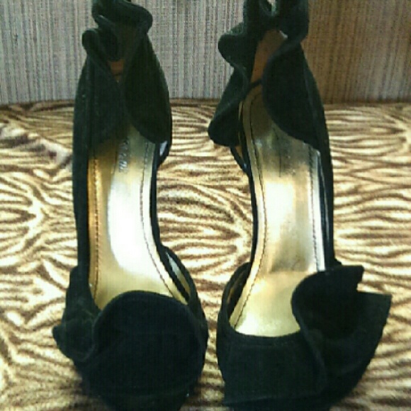 Anne Michelle stiletto suede heels