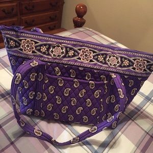 Vera Bradley Miller Tote in Simply Violet